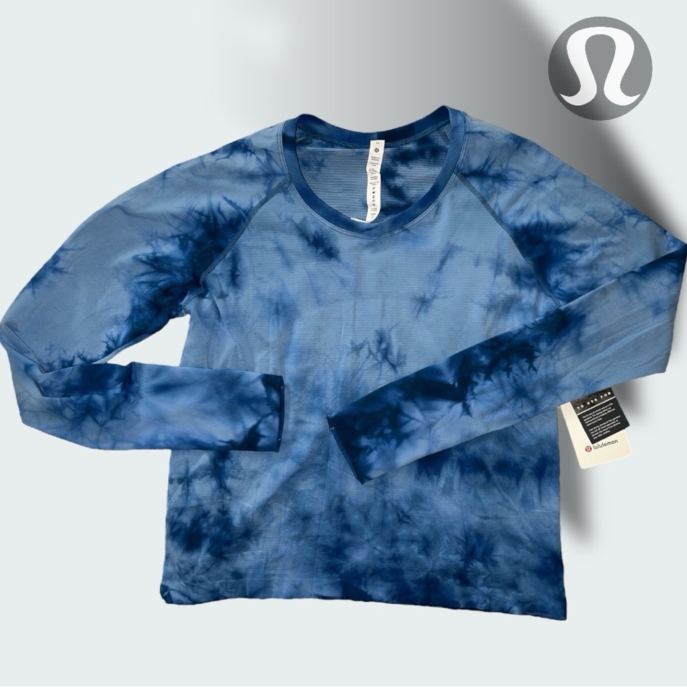 Lululemon Swiftly Tech Race Marble Dye Long Sleeve Top NWT